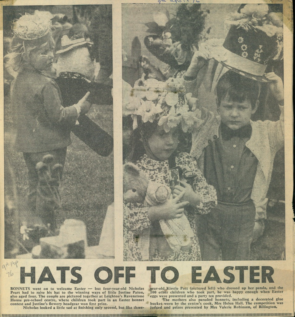 1976 The First Easter Bonnet Parade April