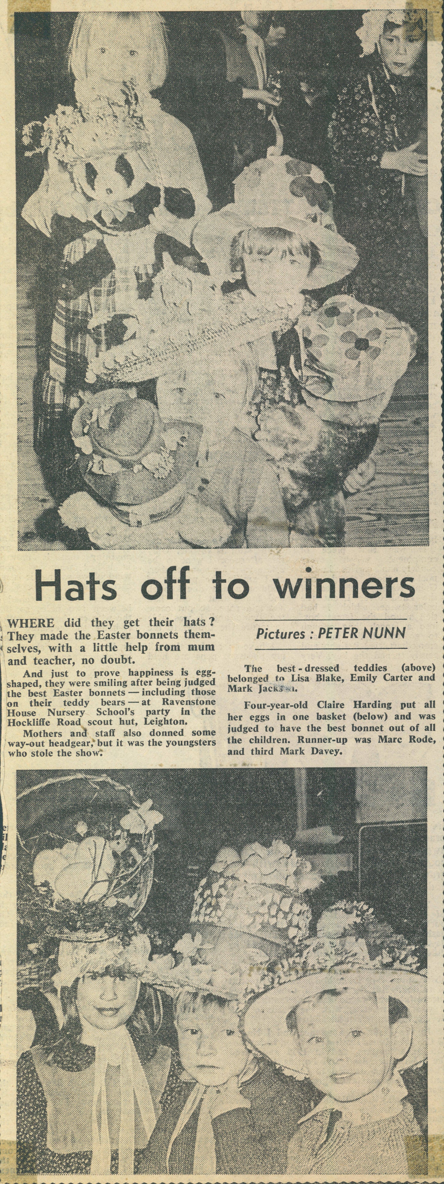 1976 The First Easter Bonnet Parade April