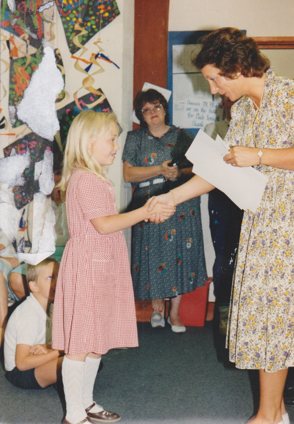 1987 The first year in Tattenhoe Lane starting with 90 children