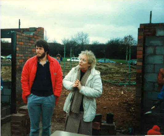 3 Brick laying ceremony with parent Kevin Whately