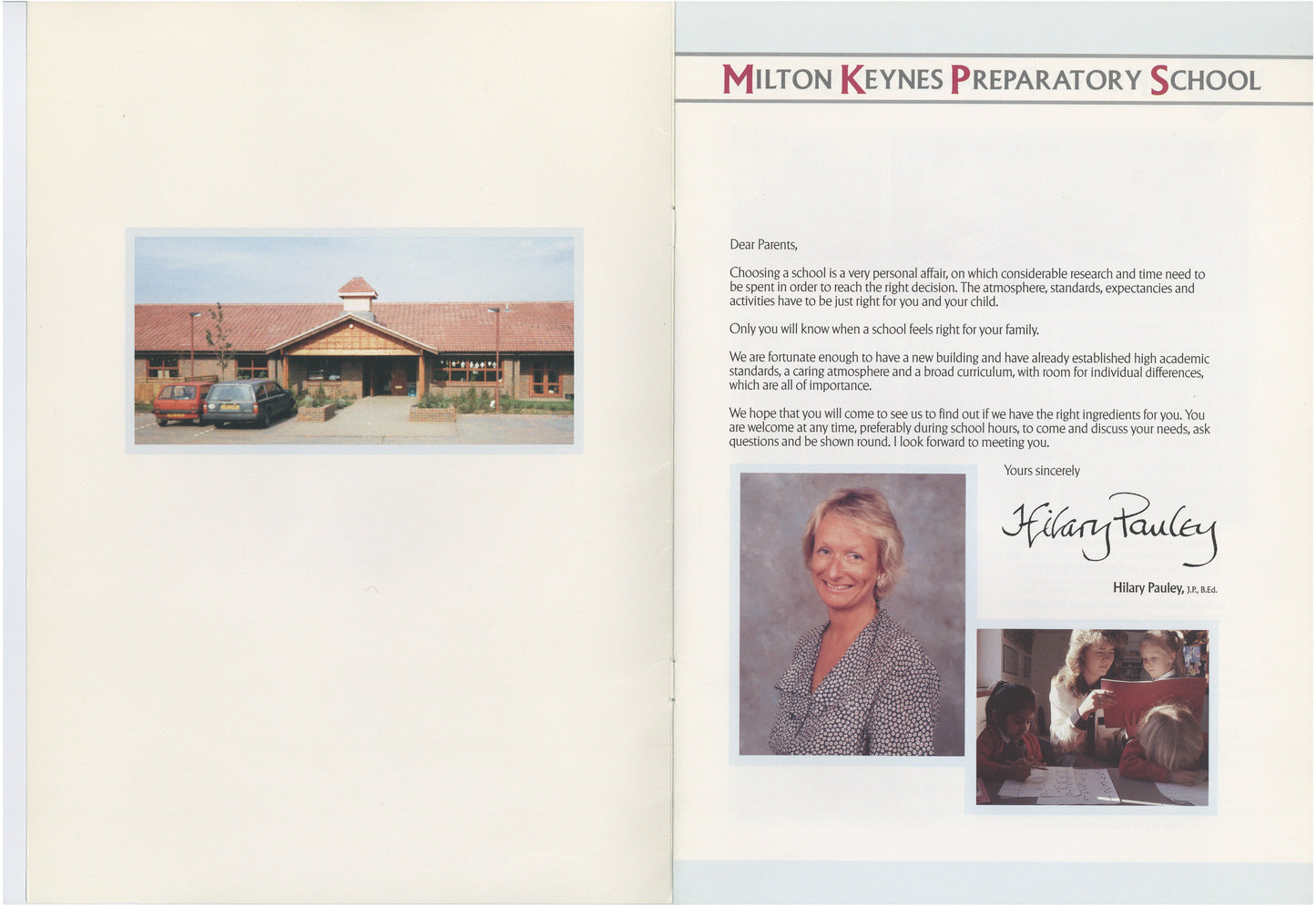 1986 First Prospectus and Media