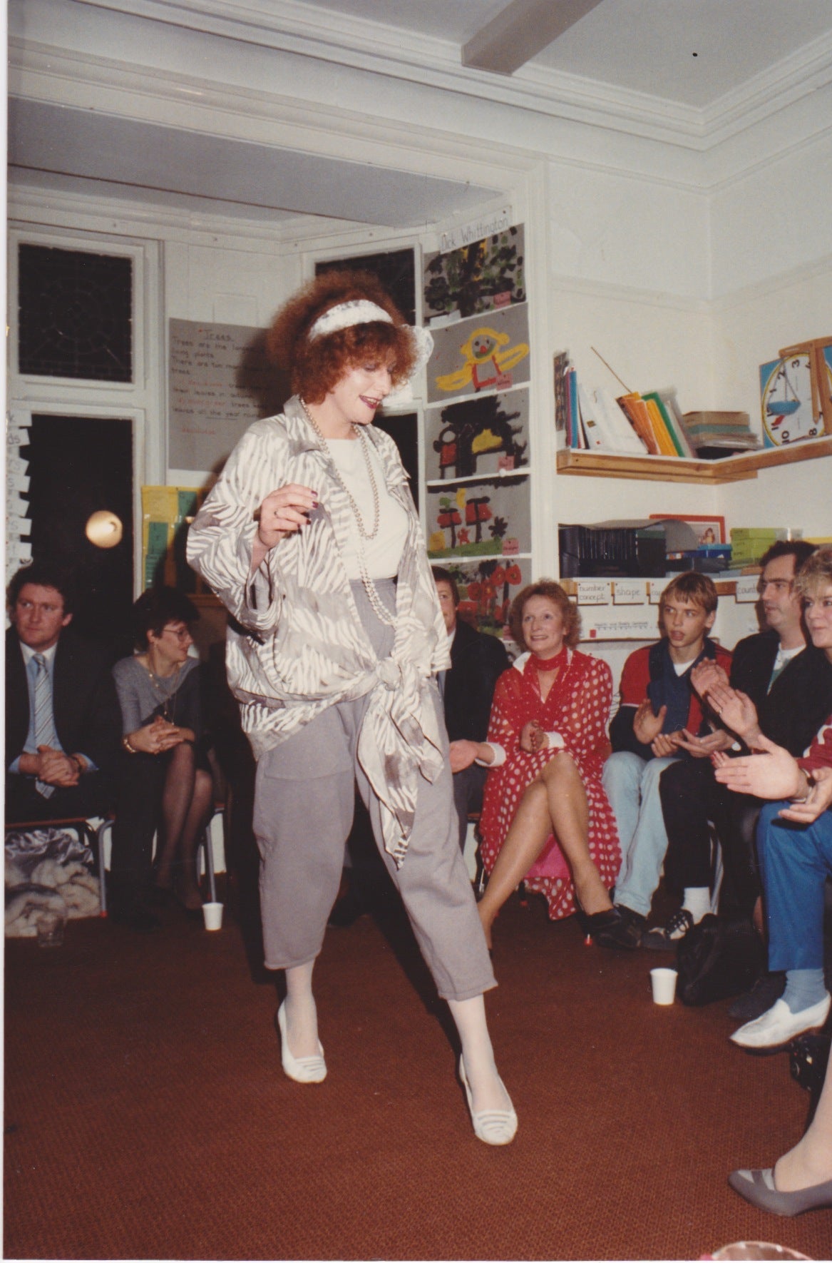 1982 The first Parents' event. A Fashion Show.