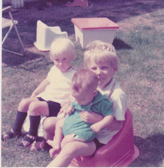 1975 Living above our first nursery school