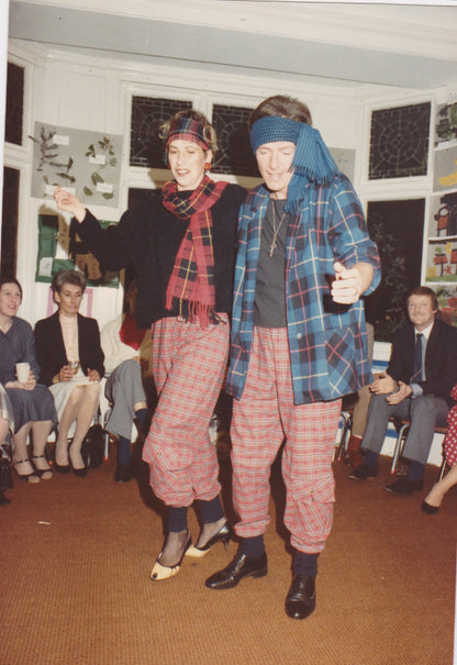 1982 The first Parents' event. A Fashion Show.