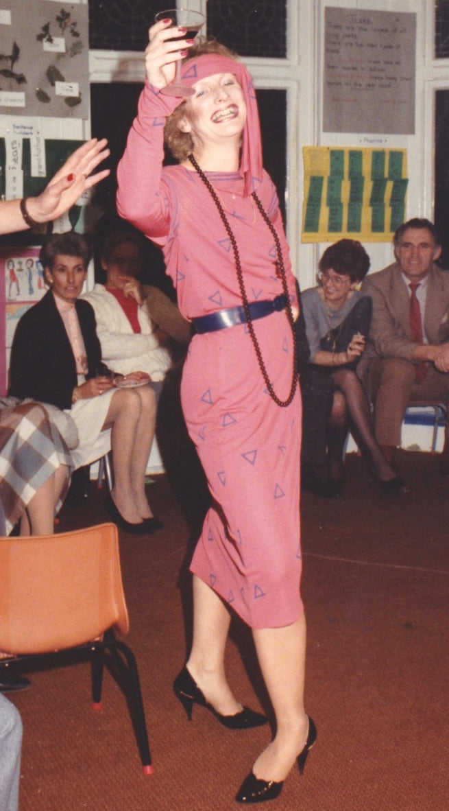 1982 The first Parents' event. A Fashion Show.